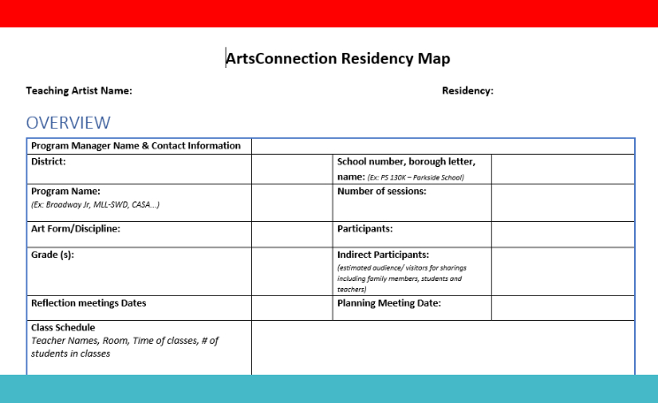 screen shot of residency map document